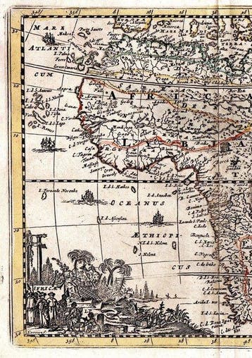 Afrika - .; Verdussen - Africae - 1725, Nieuw