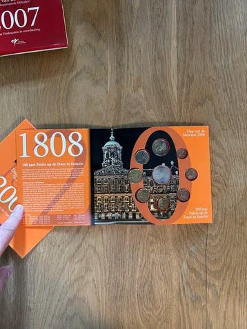 Nederland. Year Set (BU) 2003/200 (4 sets) (Zonder, Postzegels en Munten