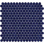 Wand Mozaïek Tegels Factory Keramiek Diepblauw - Matje 31.., Ophalen of Verzenden, Wandtegels