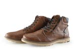 Mustang Veterboots in maat 44 Cognac, Verzenden, Boots