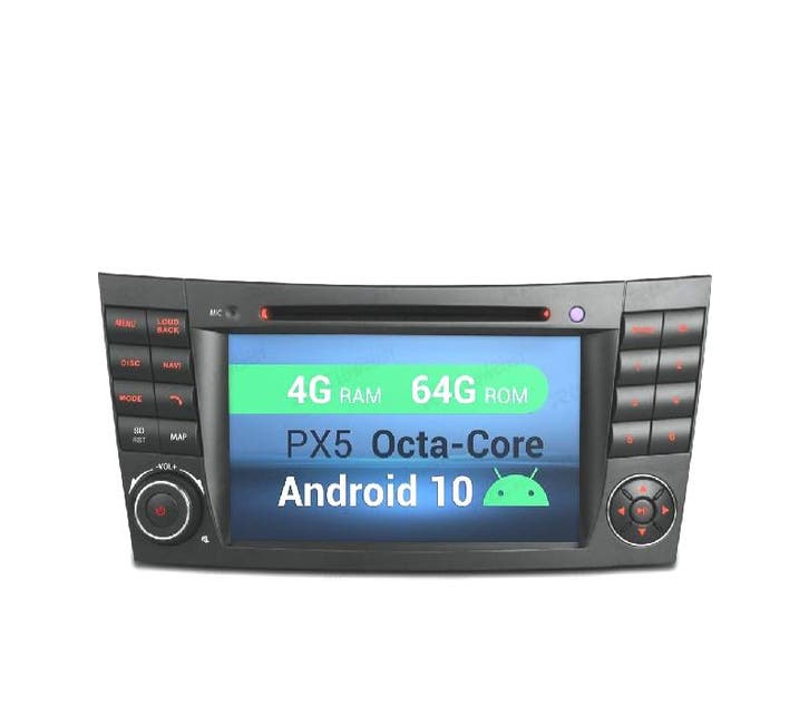 Autoradio Gps Android 10 Pour Mercedes Cls W219 05-06 Et W21, Auto diversen, Autonavigatie, Verzenden