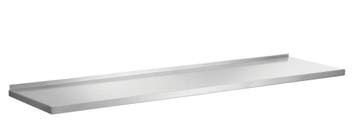 Wandplank | RVS | 1 Schap, Volledig Oppervlak, In Hoogte, Verzenden, Nieuw in verpakking