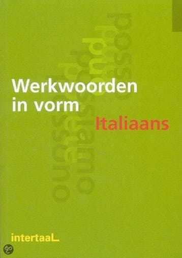 Werkwoorden in vorm - Italiaans 9789054515494 M. Diaco, Boeken, Verzenden, Gelezen, M. Diaco