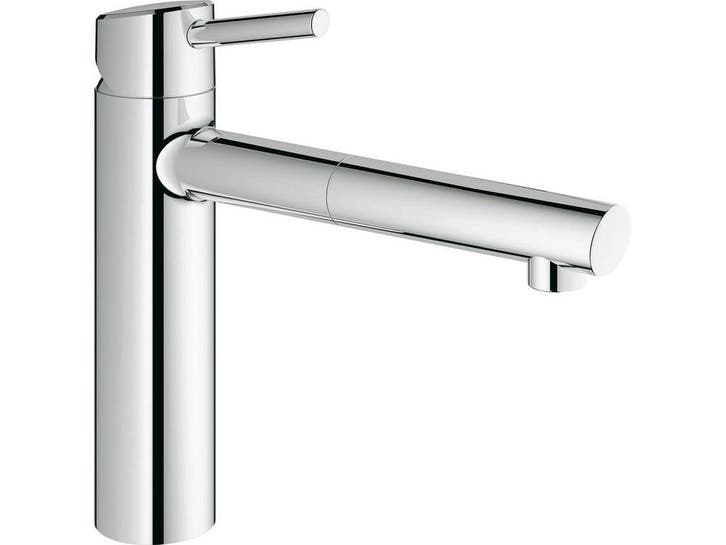 GROHE Concetto - Keukenkraan - Medium uitloop - Uittrekbare, Doe-het-zelf en Bouw, Sanitair, Zo goed als nieuw, Verzenden