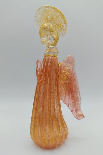 Archimede Seguso - Figuur - Angelo in preghiera - Muranoglas