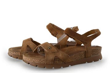 P.m.j Sandalen in maat 40 Bruin, Kleding | Dames, Bruin, Verzenden, Sandalen of Muiltjes, Zo goed als nieuw
