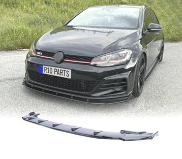 SPOILER LAME AVANT VOLKSWAGEN VW GOLF 7.5 17-20 LOOK CLUBSPO, Auto-onderdelen, Verzenden