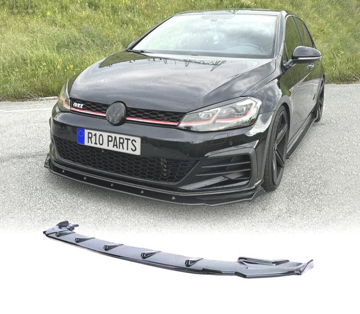 SPOILER LAME AVANT VOLKSWAGEN VW GOLF 7.5 17-20 LOOK CLUBSPO, Auto-onderdelen, Carrosserie, Verzenden