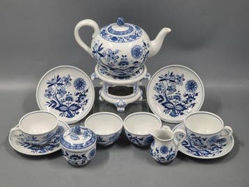 Hutschenreuther Zwiebelmuster Tee Service Set – Kanne
