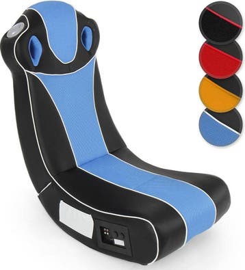 Vloerstoel - Fauteuil - Relaxstoel - Loungestoel - Blauw - M, Verzenden