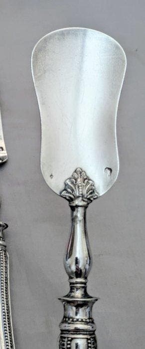 Hors doeuvre set (3) - .950 zilver - Zonder reserveprijs, Antiek en Kunst