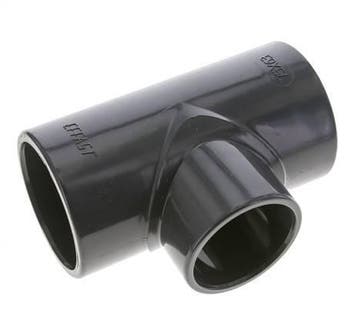 Té de réduction en PVC Douille 75 à 63mm, Bricolage & Construction, Verzenden