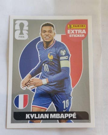 2026 Panini World Cup Kylian Mbappé Extra sticker - 1