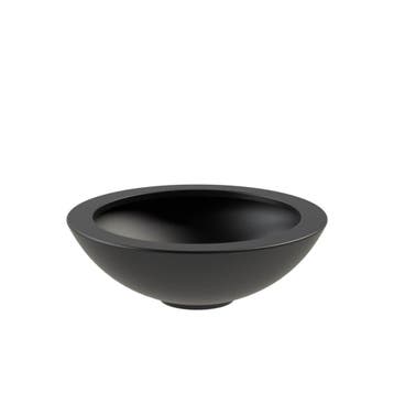 Polyester plantenbak Ø120x40cm - Met bodem, Kunststof, 100 cm of meer, Rond, Nieuw