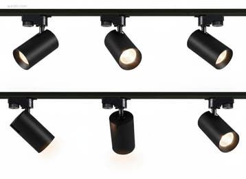 (2x) 2 meter Railsysteem met 6 st railspot GU10..., Nieuw