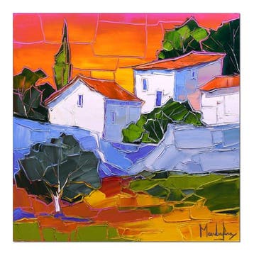 Caroline Mandrafina - Pfleger  Hameau de Provence, Antiek en Kunst
