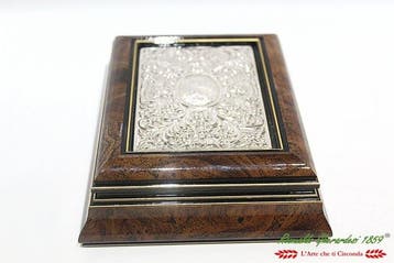 Mida preziosi Argento 925 in legno di radica - Doos - .925