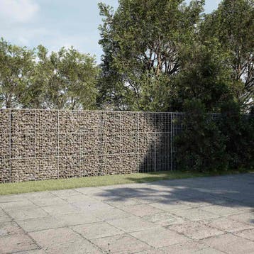 vidaXL Schanskorf 1200x50x150 cm gegalvaniseerd ijzer, Verzenden