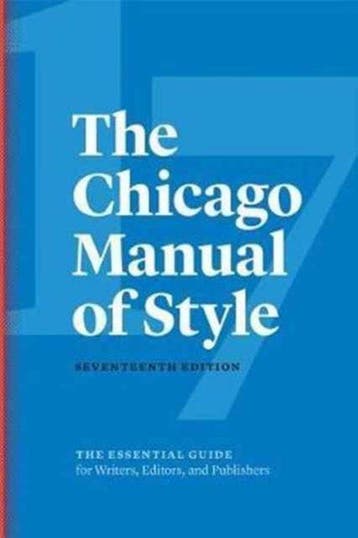 The Chicago Manual of Style, 17th Edition 9780226287058, Boeken, Verzenden, Gelezen, The University of Chicago Press Editorial Staff