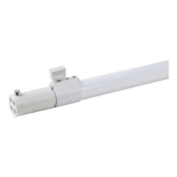 WENTEX® Pipe en Drape telescoop staander 120 - 180 cm - wit, Verzenden, Nieuw