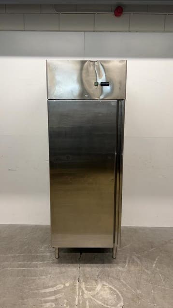 Congélateur en acier inoxydable GN650F1, 550 litres, 74 x 82, Verzenden