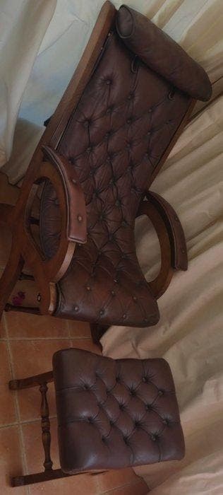 Valenti, Spain - Valenti - Fauteuil - Leder, Hout
