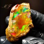 1 pcs Meerkleurig Opaal - 104.00 ct - Geen