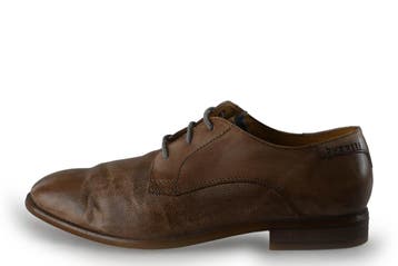 Bugatti Veterschoenen in maat 43 Beige, Kleding | Heren, Schoenen, Bugatti, Overige kleuren, Verzenden, Zo goed als nieuw