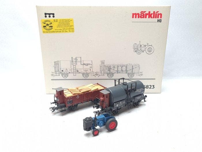 Märklin H0 - 46823 - Modeltrein goederenwagonset (1) -, Hobby en Vrije tijd, Modeltreinen | H0