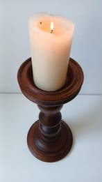 Kaarsenhouder - Hout - Antiek