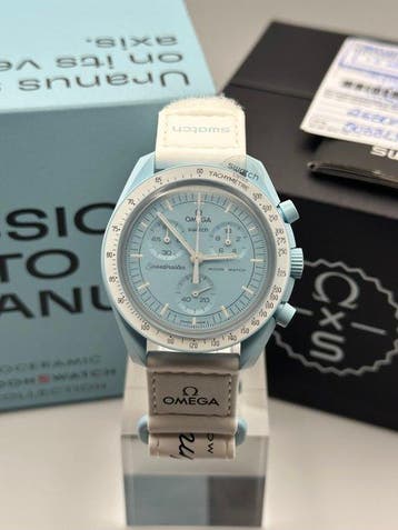 Omega x Swatch - MoonSwatch - Mission to Uranus - Zonder