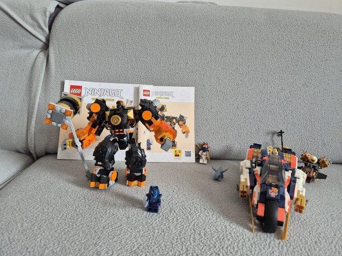 Lego Set - Ninjago - Sora s transforming Mech Bike and Cole, Enfants & Bébés, Jouets | Duplo & Lego