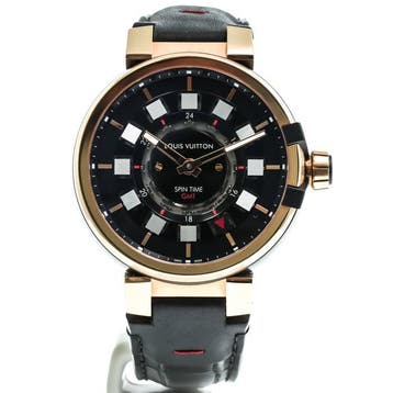 Louis Vuitton - Tambour évolution Spin Time GMT - Homme -