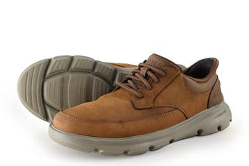Skechers Nette schoenen in maat 41 Bruin, Kleding | Heren, Bruin, Verzenden, Overige typen, Zo goed als nieuw
