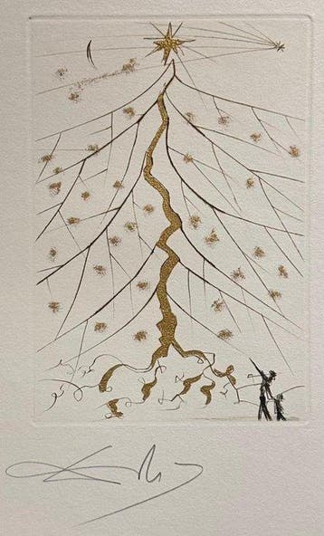 Salvador Dali (1904-1989) - Létoile de Bethlehem