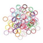 100 mini ringen - sleutelring - kaartjes bevestigen - sle..., Handtassen en Accessoires, Bedels, Ophalen of Verzenden, Nieuw