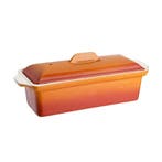 Paté/terrine vorm gietijzer oranje 1,3L | 340x105x110(h)mm, Verzenden, Nieuw in verpakking