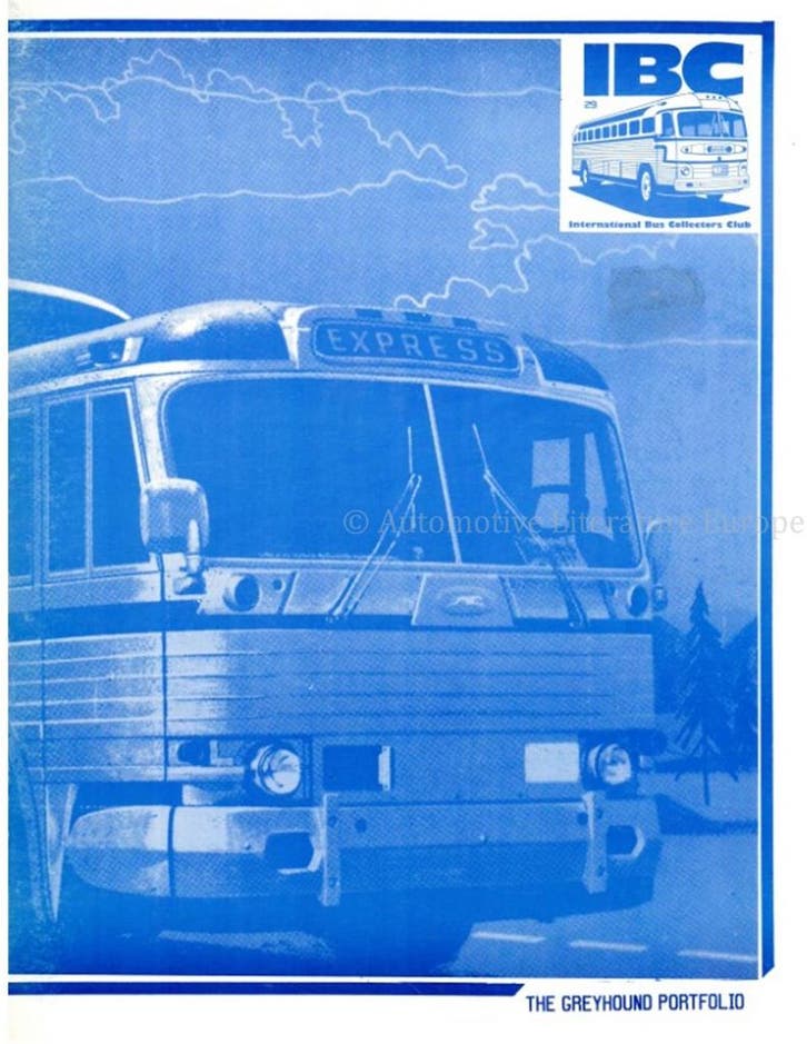THE GREYHOUND PORTFOLIO (IBC, INTERNATIONAL BUS COLLECTORS, Boeken, Auto's | Boeken