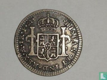 Mexico 1 real 1800, Verzenden, Losse munt, Goud