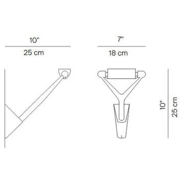 Luce Plan - Alberto Meda, Paolo Rizzatto - Wandlamp - Lola -