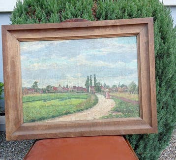 École française (XX) - Promenade champêtre