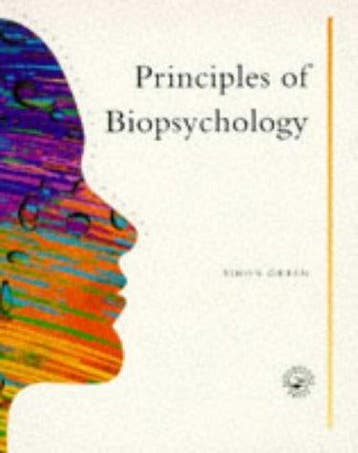 Principles Of Biopsychology 9780863772825 Simon Greene, Verzenden, Zo goed als nieuw, Simon Greene