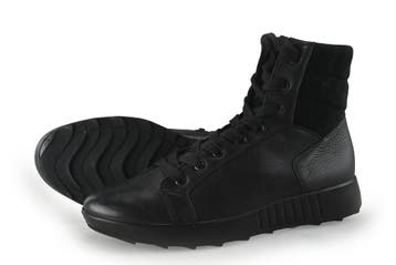 Legero Hoge sneakers in maat 40 Zwart, Verzenden, Zwart, Zo goed als nieuw, Sneakers