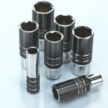 Smoos Lange doppenset 12-delig - 3/8 - Smoos, Doe-het-zelf en Bouw, Gereedschap | Handgereedschap, Ophalen of Verzenden, Nieuw