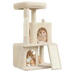 2dekans | Yaheetech Krabpaal Met 2 Kattenhuisjes – Voorzien, Ophalen of Verzenden, Nieuw