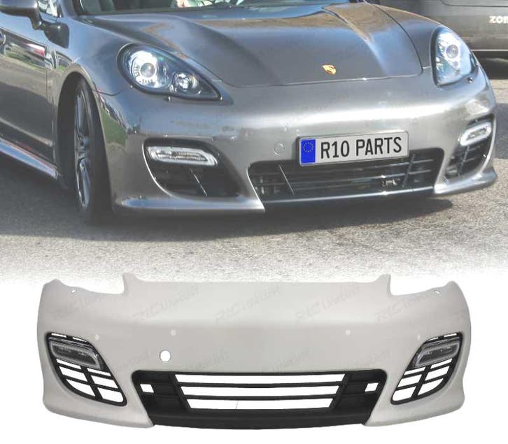 PARE-CHOCS AVANT PORSCHE PANAMERA GTS 10-14 PDC + ANTIBROUIL, Autos : Pièces & Accessoires, Carrosserie & Tôlerie, Envoi