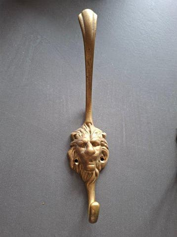 Ornement décoratif (5) - tête de lion, Antiquités & Art