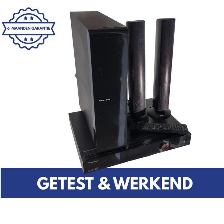 Pioneer XD-BD521FSW | Blu Ray Speler | DVD |Getest & Werkend, TV, Hi-fi & Vidéo, Ensembles home-cinéma, Envoi