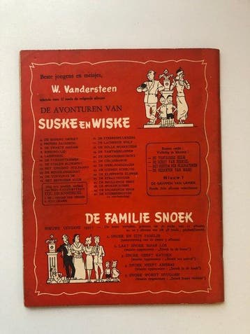 Suske en Wiske RV-29 - De snorrende snor - 1 Album - Eerste, Boeken, Nieuw