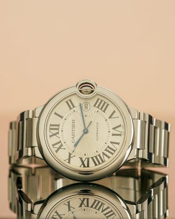 Cartier - Ballon Bleu 42 mm White Dial - 3001 - Homme -, Nieuw
